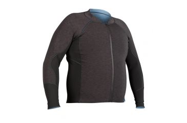 Image of NRS Grizzly HydroSkin 1.5 Jacket - Men's, Charcoal Heather, G-4XL 15038.02.103