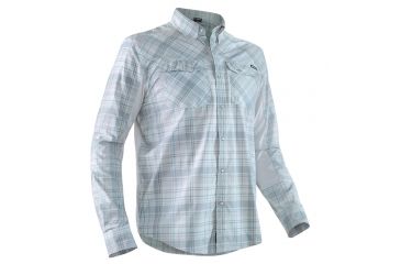 Image of NRS Guide Long-Sleeve Shirt - Men's, Gray, M 10012.01.106