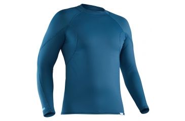 Image of NRS H2Core Rashguard Long-Sleeve Shirt - Men's, Moroccan Blue, L 10002.05.102