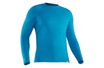 Image of NRS H2Core Rashguard Long-Sleeve Shirt - Men's, Marine Blue, XXL 10002.05.109