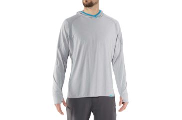 Image of NRS H2Core Silkweight Hoodie - Men's, Quarry, XXL, 10139.03.104