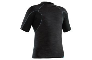 Image of NRS HydroSkin 0.5 Short-Sleeve Shirt - Men's, Black, XXL 15001.06.109