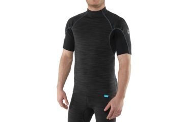 Image of NRS HydroSkin 0.5 Short-Sleeve Shirt - Men's, Black, XXL, 15001.06.109
