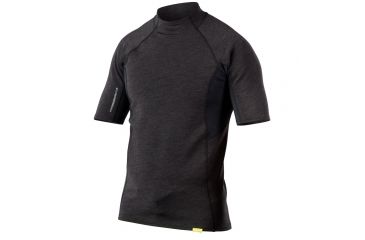 Image of HydroSkin 0.5 Short-Sleeve Shirt - Mens-Charcoal Heather-Small