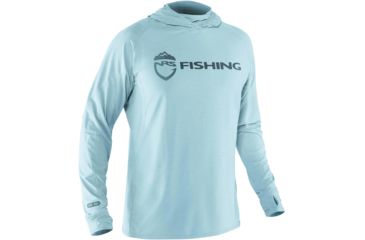 Image of NRS Varial Hoodie - Men's, Aquatic, Large, 10008.02.102