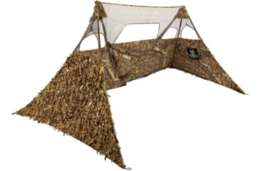 Image of Nukem Grab &amp; Go Hunting Ground Blind Double Up System, Mossy Oak Country Roots 3D Leafy, Regular, NKDUS3CR3DREG