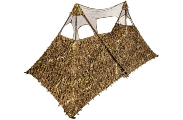 Image of Nukem Grab &amp; Go Hunting Ground Blind Double Up System, Mossy Oak Country Roots 3D Leafy, Regular, NKDUS3CR3DREG