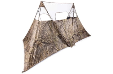 Image of Nukem Grab &amp; Go Hunting Ground Blind Double Up System, Mossy Oak Habitat, Extra Large, NKDUS3HBXL