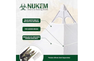 Image of Nukem Snow Cover, White, Regular, NH23045060-0