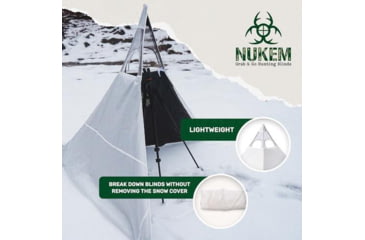 Image of Nukem Snow Cover, White, Regular, NH23045060-0