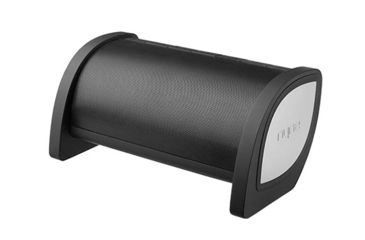 Image of NYNE Bass Portable Bluetooth Speaker with Active Subwoofer, Black/Silver BASSBLACK