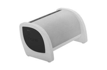 Image of NYNE Bass Portable Bluetooth Speaker with Active Subwoofer, White/ Dark Grey BASSWHITE
