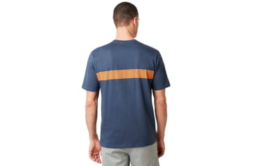 Image of Oakley 249 Future Stripe Tee - Mens, Foggy Blue, Small, 457530-6FB-S