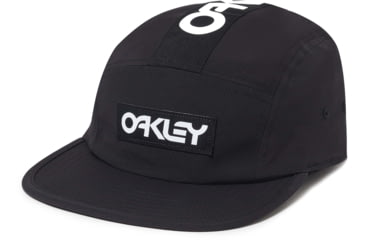 Image of Oakley 5 Panel Frogskin Hat - Mens, Blackout, One Size, 911953-02E-U