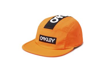 Image of Oakley 5 Panel Frogskin Hat - Mens, Neon Orange, U, 911953-71G-71G-U
