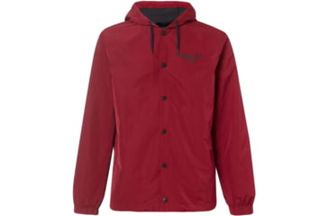 Image of Oakley 75 Hoodie Coach Jacket - Mens, Raspberry, Medium, 412800-45A-M