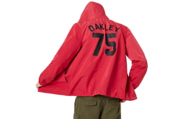 Image of Oakley 75 Hoodie Coach Jacket - Mens, Virtual Pink, Extra Large, 412800-89D-XL