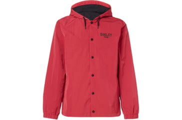 Image of Oakley 75 Hoodie Coach Jacket - Mens, Virtual Pink, Extra Large, 412800-89D-XL