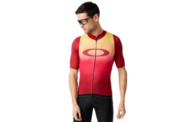 Image of Oakley Aero Jersey Bottoms - Mens, Red Iridium, Small, 434359-4RI-S