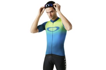 Image of Oakley Aero Jersey - Mens, Blackout, Extra Small 434359-02E-XS