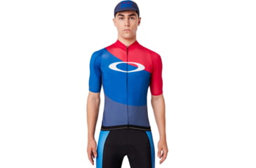 Image of Oakley Aero Jersey - Mens, Foggy Blue, Small, 434359-6FB-S