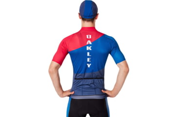 Image of Oakley Aero Jersey - Mens, Foggy Blue, Small, 434359-6FB-S
