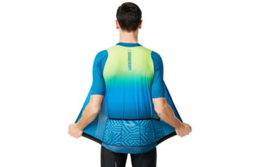 Image of Oakley Aero Jersey - Mens, Jade Iridium, Large, 434359-7JJ-L