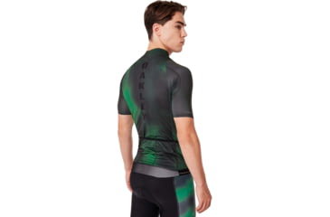Image of Oakley Aero Jersey - Mens, Laser Green, Small, 434359-73E-S