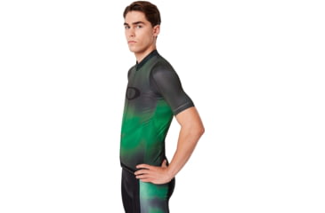 Image of Oakley Aero Jersey - Mens, Laser Green, Small, 434359-73E-S