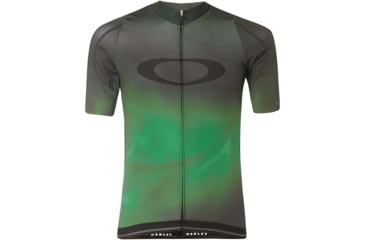 Image of Oakley Aero Jersey Tops - Mens, Laser Green, Large, 434359-73E-L