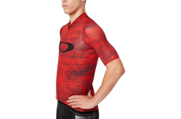 Image of Oakley Aero Jersey Tops - Mens, Fired Forest P, Large, 434359-4FF-L