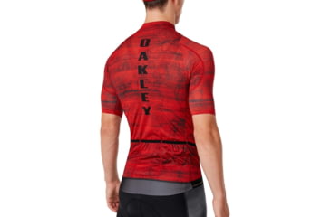 Image of Oakley Aero Jersey Tops - Mens, Fired Forest P, Large, 434359-4FF-L