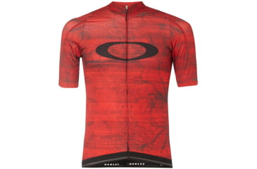 Image of Oakley Aero Jersey Tops - Mens, Fired Forest P, Large, 434359-4FF-L