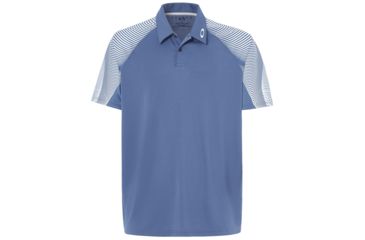 Image of Oakley Aero Motion Sleeve Polo - Mens, Ensign Blue, Medium 434032-64W-M