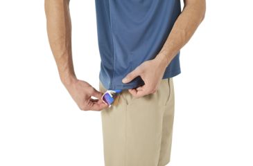 Image of Oakley Aero Motion Sleeve Polo - Mens, Ensign Blue, Medium 434032-64W-M