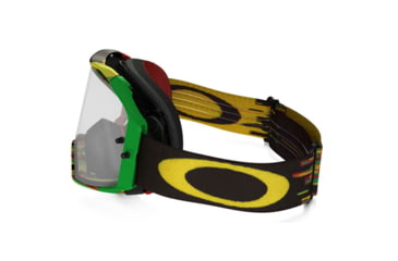 Image of Oakley Airbrake MX Goggles, Rasta/Clear, OO7046-35