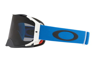 Image of Oakley Airbrake MX Goggles w/Dark Grey, Blue, OO7046-73