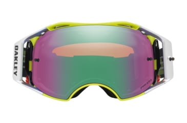 Image of Oakley Airbrake MX Goggles w/Prizm MX Jade, Green, OO7046-51