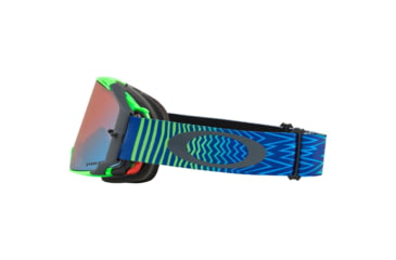 Image of Oakley Airbrake MX Goggles w/Prizm MX Sapphire, Blue/Green, OO7046-67