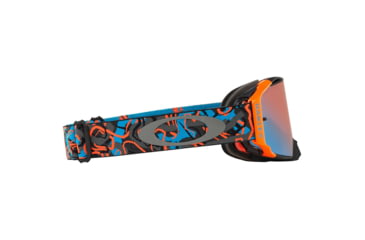Image of Oakley Airbrake MX Goggles w/Prizm MX Sapphire, Camo Vine/Orange/Blue, OO7046-79