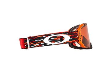 Image of Oakley Airbrake MX Goggles w/PrizmMX Bronze, Red/Orange, OO7046-78