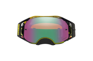 Image of Oakley Airbrake MX Goggles w/PrizmMX Jade, Green/Yellow, OO7046-76