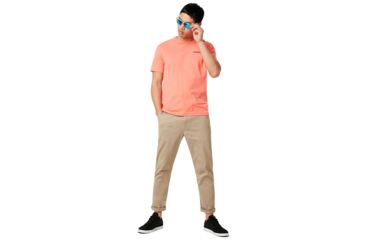 Image of Oakley Back Ad Heritage Tee - Mens, Sunset, Large, 457695-71F-L