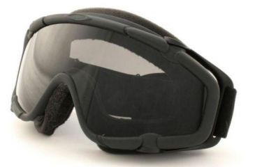 Image of Oakley Ballistic Goggles, Black Frame, Grey Lens 11-130