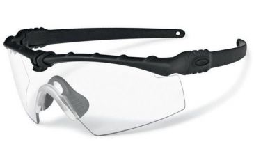 Image of Oakley SI Ballistic M Frame 3.0 Sunglasses, Black Frame, Clear Lens OO9146-09