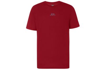 Image of Oakley Bark New Short Sleeve - Mens, Raspberry, Extra Large, 457131-45A-XL