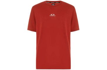 Image of Oakley Bark New Ss - Mens, Iron Red, 3XL, 457131-80U-XXXL