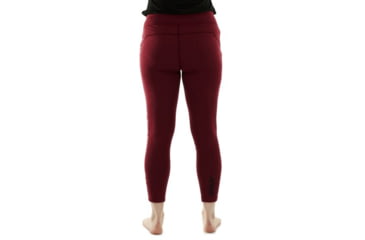 Image of Oakley Base Leggings - Womens, Burgundy, Extra Small, 532343-402-XS