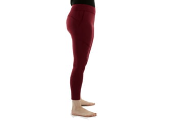 Image of Oakley Base Leggings - Womens, Burgundy, Small, 532343-402-S