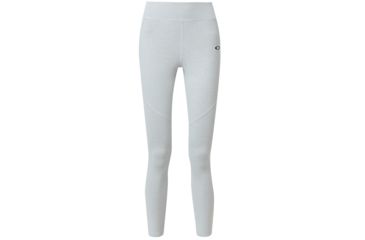 Image of Oakley Base Leggings - Womens, Light Grey, Extra Large, 532343-202-XL